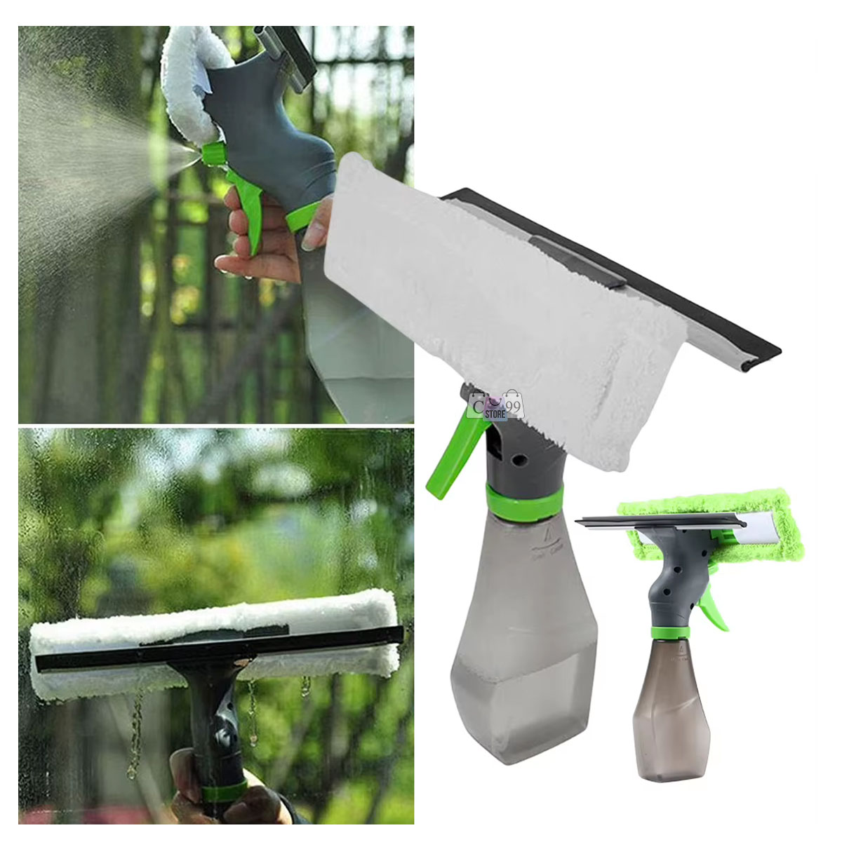 Miniatura 3 de Limpia Vidrios Con Atomizador 3 en 1